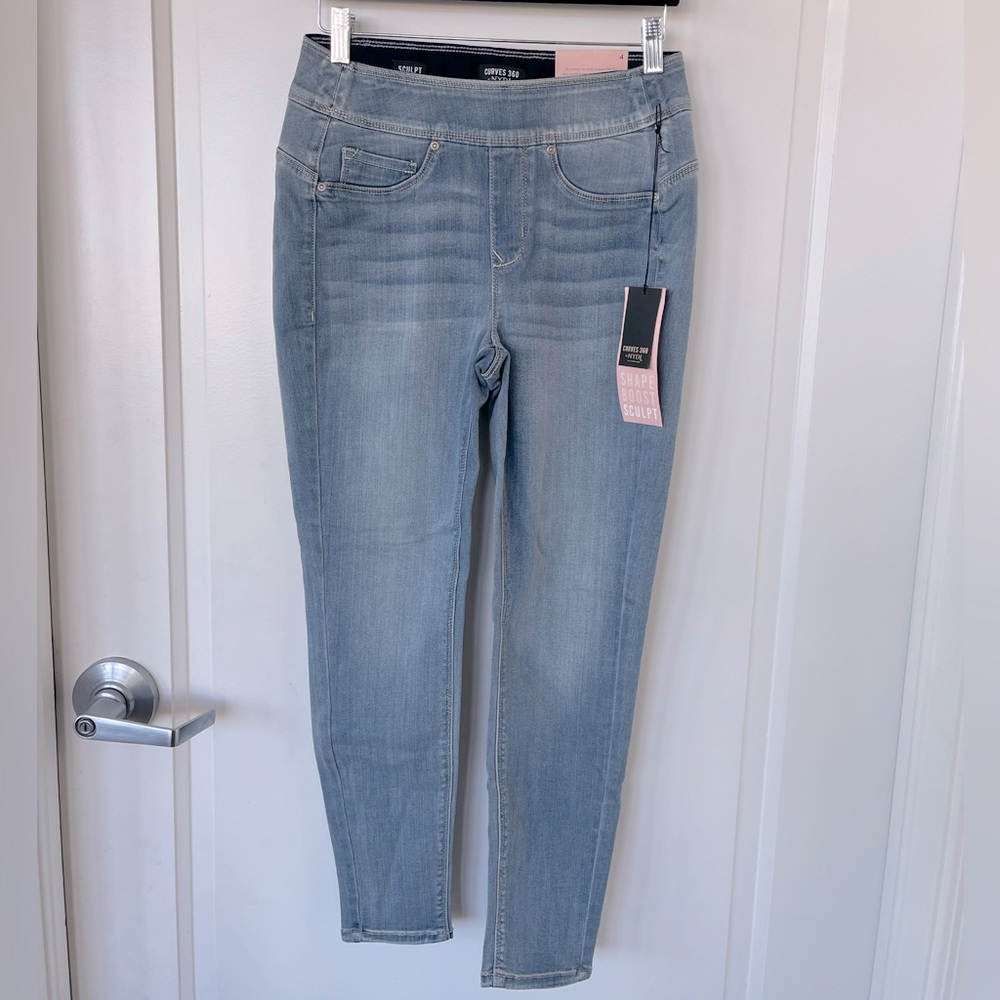 NYDJ Curves 360 Sculpt Pull On Legging Women’s Ankle Size 4